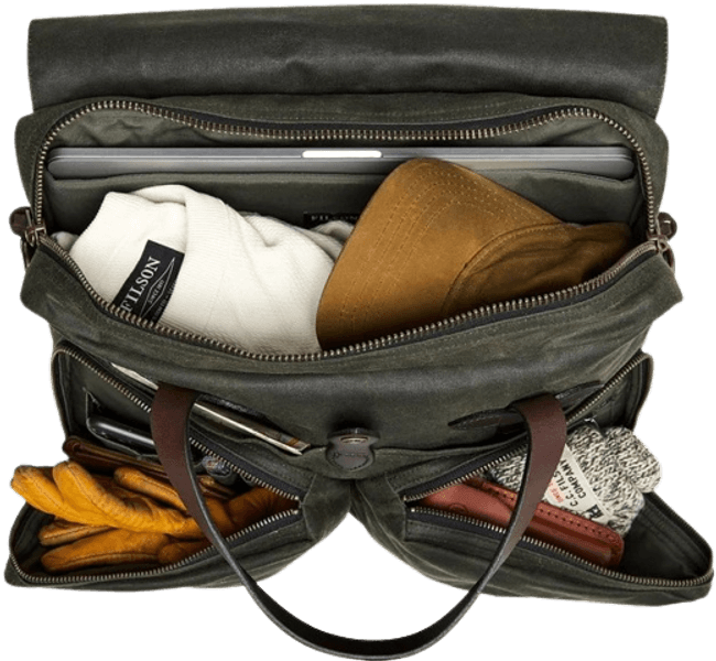 24 Hour Tin Briefcase laukku, Otter Green, view: 8