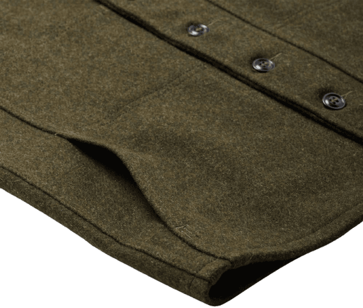 Mackinaw Wool Vest metsästysliivi, maastonvihreä, view: 2