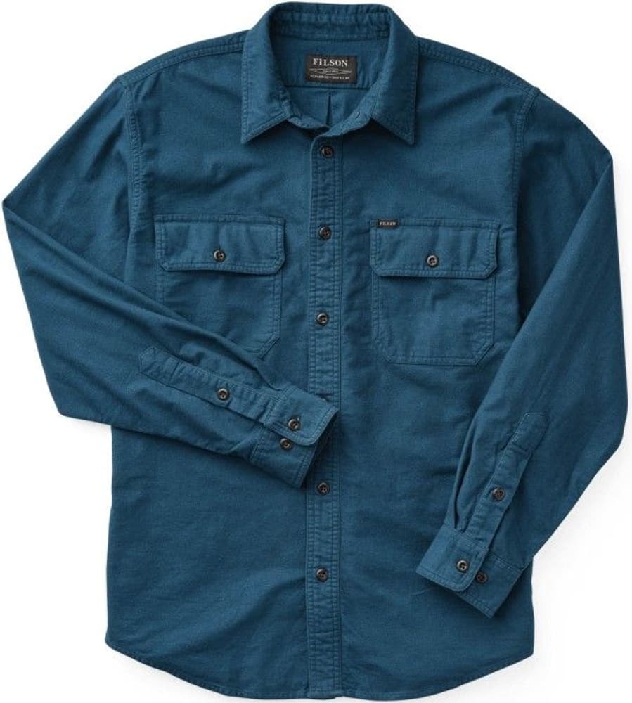 Field Flannel Shirt flanellipaita, sininen, view: 0