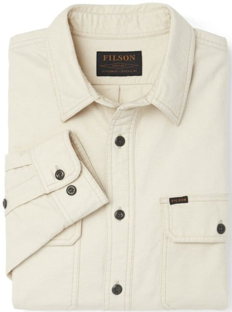 M's Field Flannel Shirt flanellipaita, valkoinen, view: 2