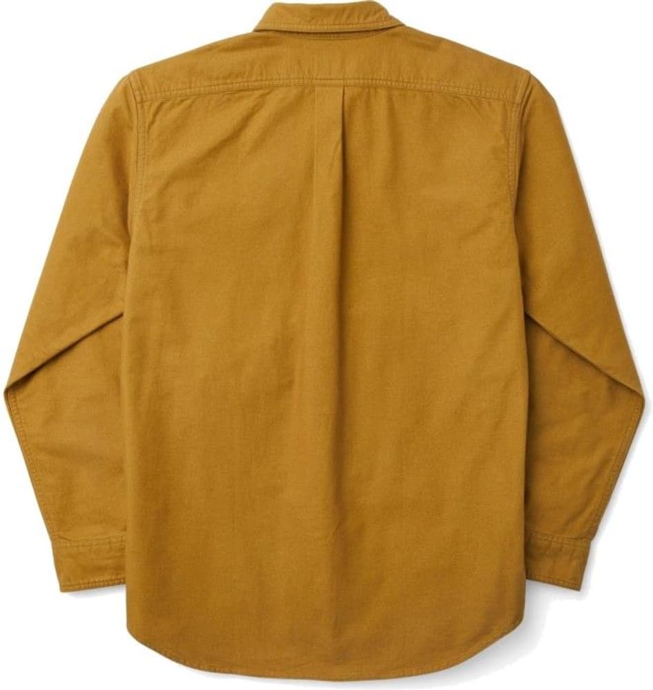 Field Flannel Shirt flanellipaita, tummankeltainen, view: 1