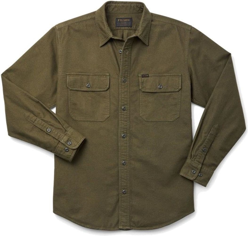 Field Flannel Shirt flanellipaita, vihreä, view: 0