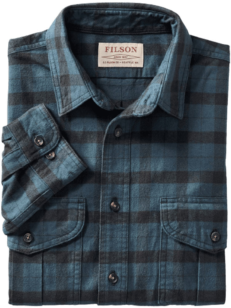 Alaskan Guide Shirt flanellipaita, Midnight Black, view: 1