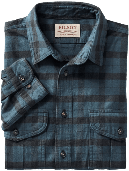 Alaskan Guide Shirt flanellipaita, Midnight Black, view: 1