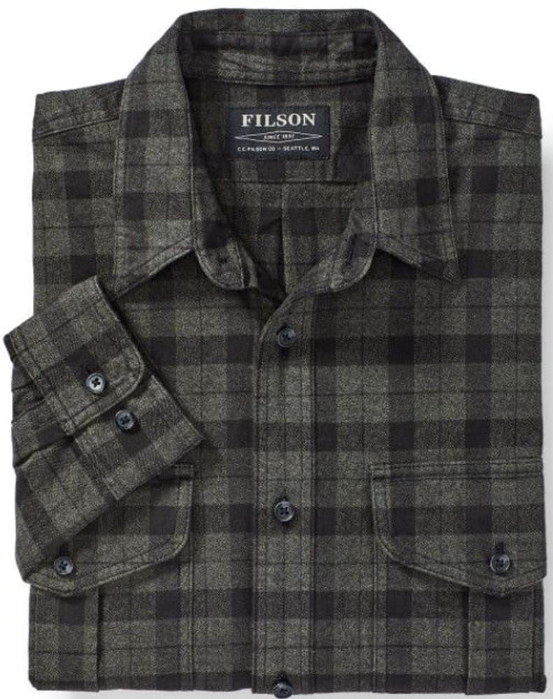 Alaskan Guide Shirt flanellipaita, musta/harmaa, view: 2