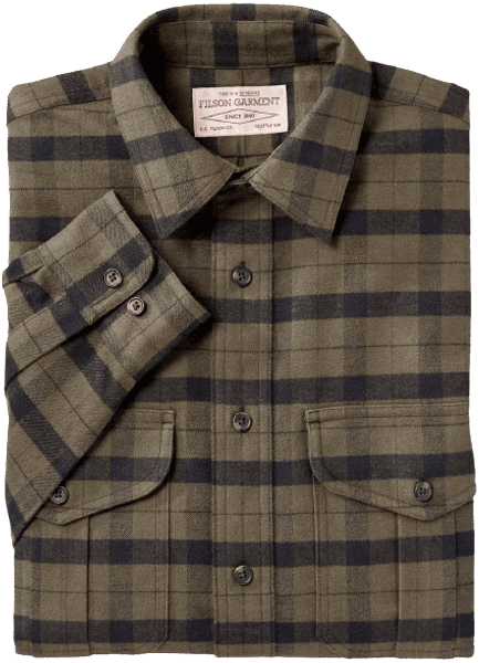 Alaskan Guide Shirt paita, Otter Green Black Plaid, view: 1