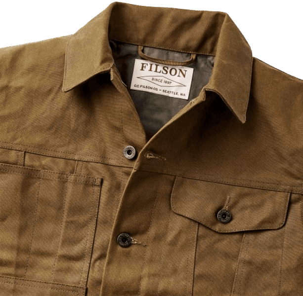 Short Lined Cruiser vahatakki, Dark Tan, view: 3