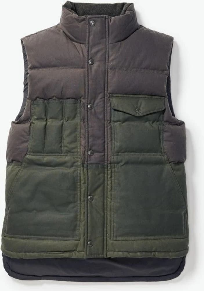 Down Cruiser Vest untuvaliivi, vihreä, view: 0