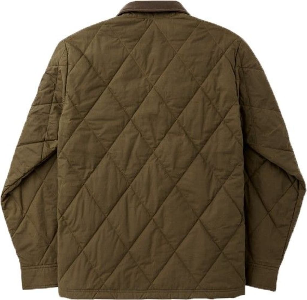 Hyder Quilted Jac-Shirt vahatakki, vihreä, view: 2