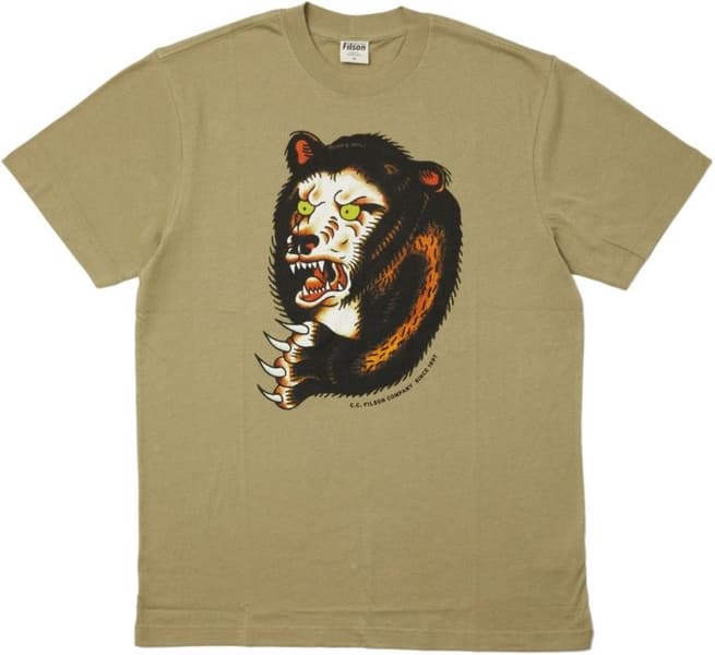 S/S Ranger Graphic t-paita, beige, view: 0