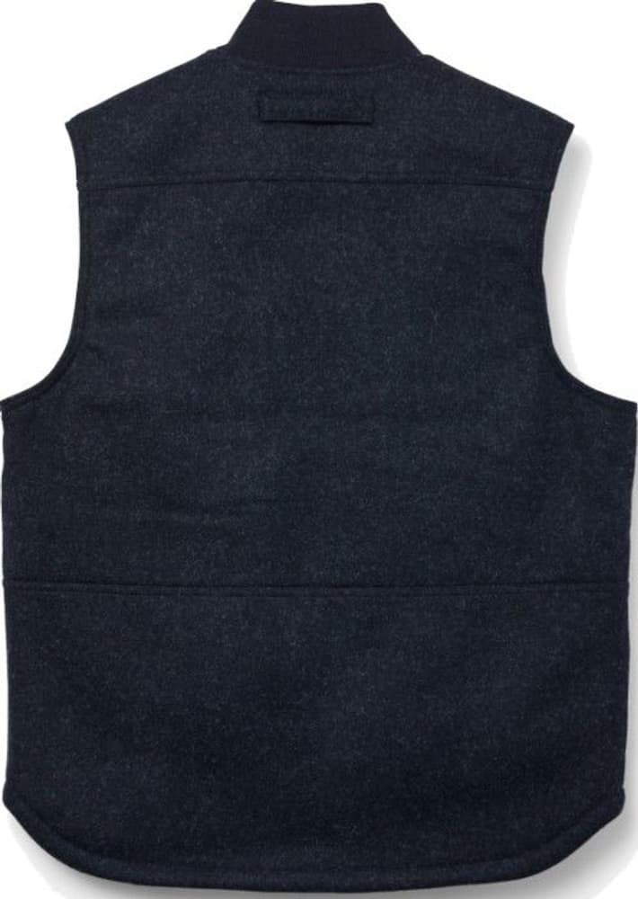 Lined Mackinaw Wool Work Vest -liivi, tummanharmaa, view: 2