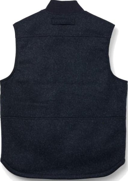 Lined Mackinaw Wool Work Vest -liivi, tummanharmaa, view: 2