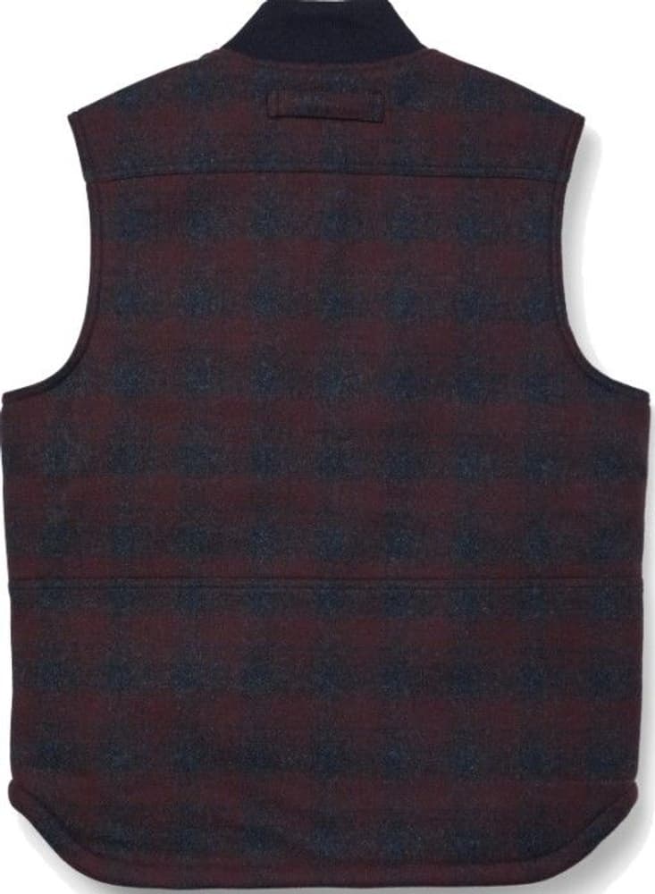 Lined Mackinaw Wool Work Vest -liivi, Mrn Coal, view: 2