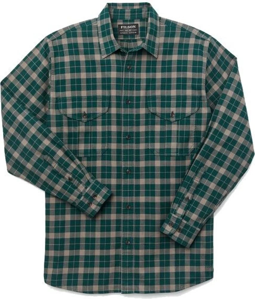 Light Weight Alaskan Guide Shirt pitkähihainen paita, Green Stone, view: 0