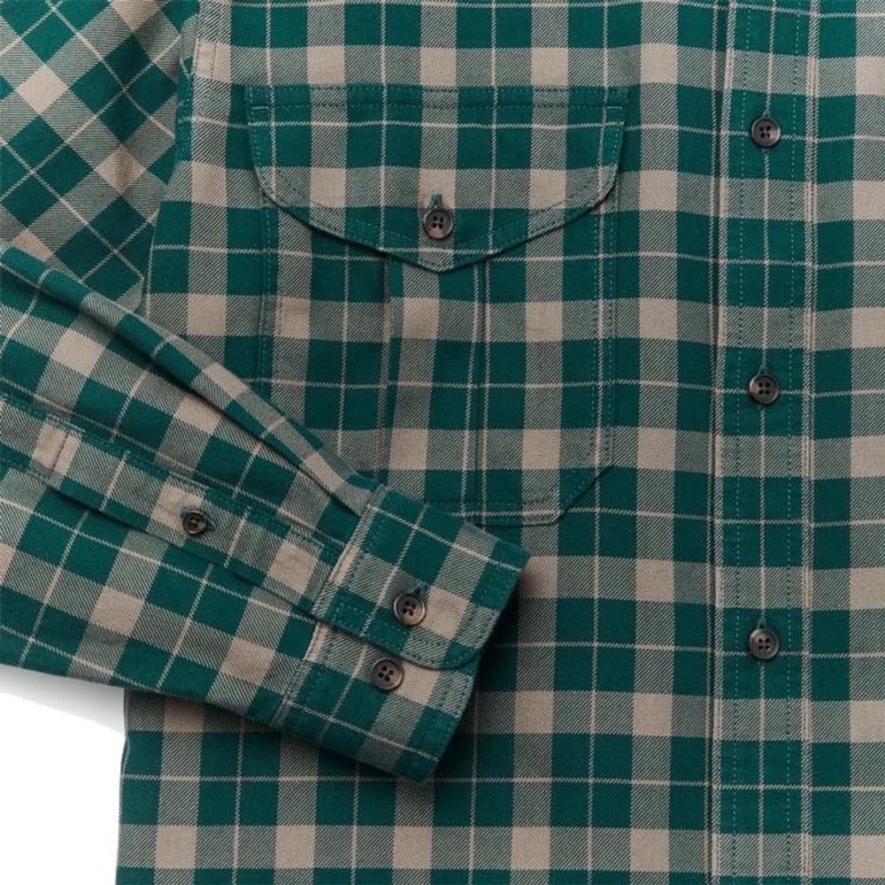 Light Weight Alaskan Guide Shirt pitkähihainen paita, Green Stone, view: 4