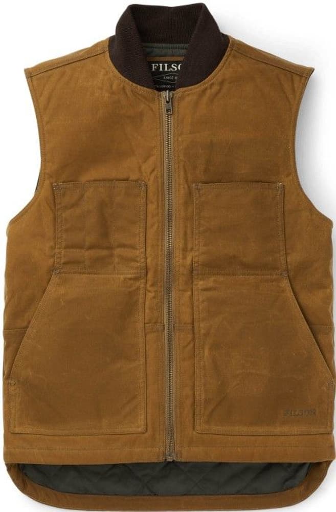 Tin Cloth Insulated Work Vest liivi, ruskea, view: 0