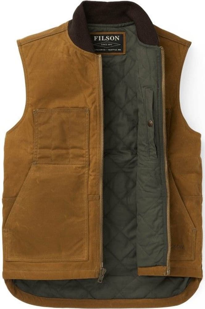 Tin Cloth Insulated Work Vest liivi, ruskea, view: 2