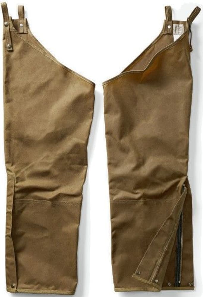 Husky Double Tin Chaps säärystimet vetoketjulla, ruskea (pitkä malli), view: 0