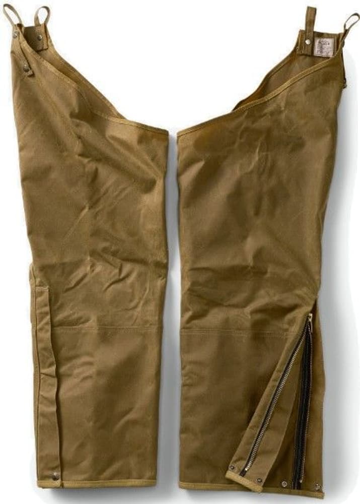 Husky Double Tin Chaps säärystimet vetoketjulla, ruskea (pitkä malli), view: 1