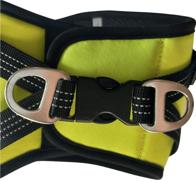 FinNero HALI liivivaljaat, S, musta/keltainen, view: 5