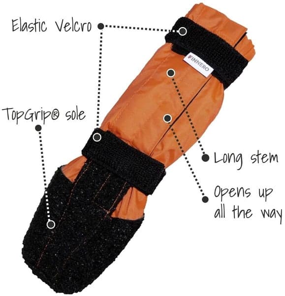 FinNero SULO tossut, L-XL, 2kpl, oranssi, view: 3