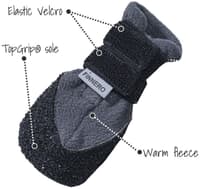 FinNero HALLA LUX tossut, XS-S, 2kpl, harmaa - view: 1