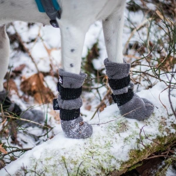 Halla-fleecetossut, harmaat 4 kpl, view: 3