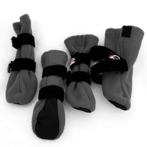 Halla-fleecetossut, harmaat 4 kpl, view: 1