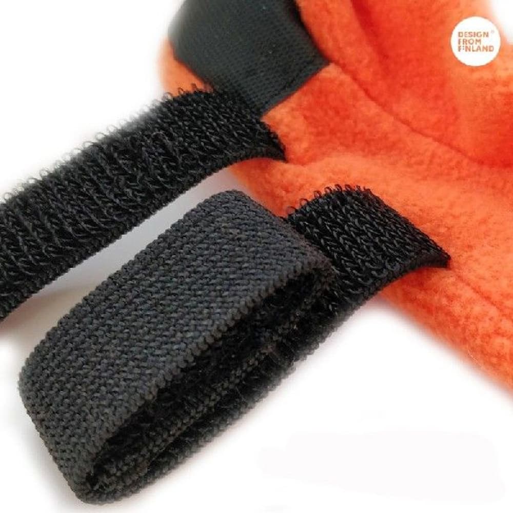 Halla-fleecetossut, oranssi 4 kpl, view: 1