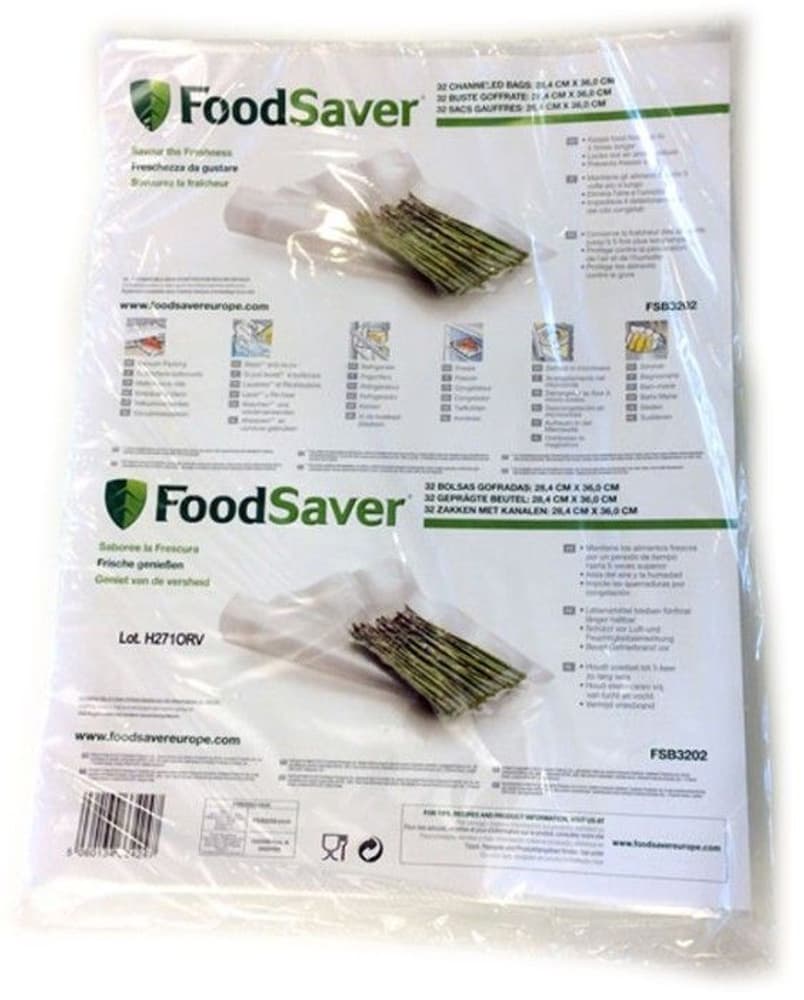 FoodSaver Ruoansäilytyspussit 3,78 l 32 kpl/pkt, view: 0