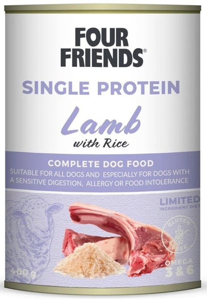 Lamb & Rice koiran märkäruoka lammas/riisi, 400 g, view: 0