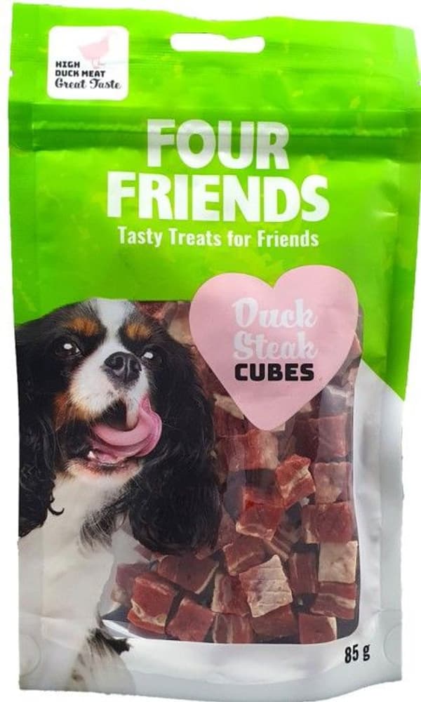 Duck Steak Cubes koiran ankkaherkku, 85 g, view: 0