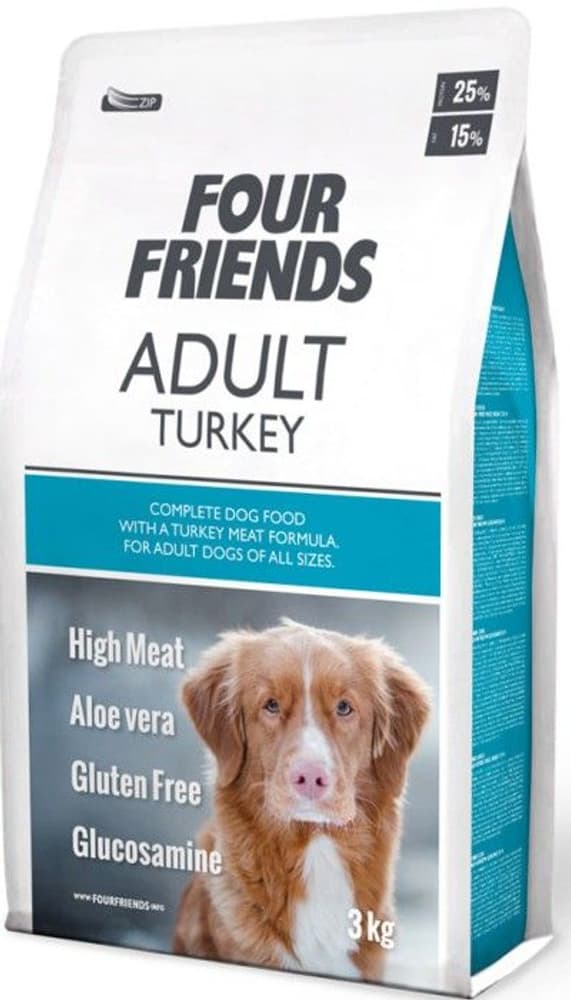 Dog Adult Turkey gluteeniton koiranruoka kalkkuna, 3 kg, view: 0