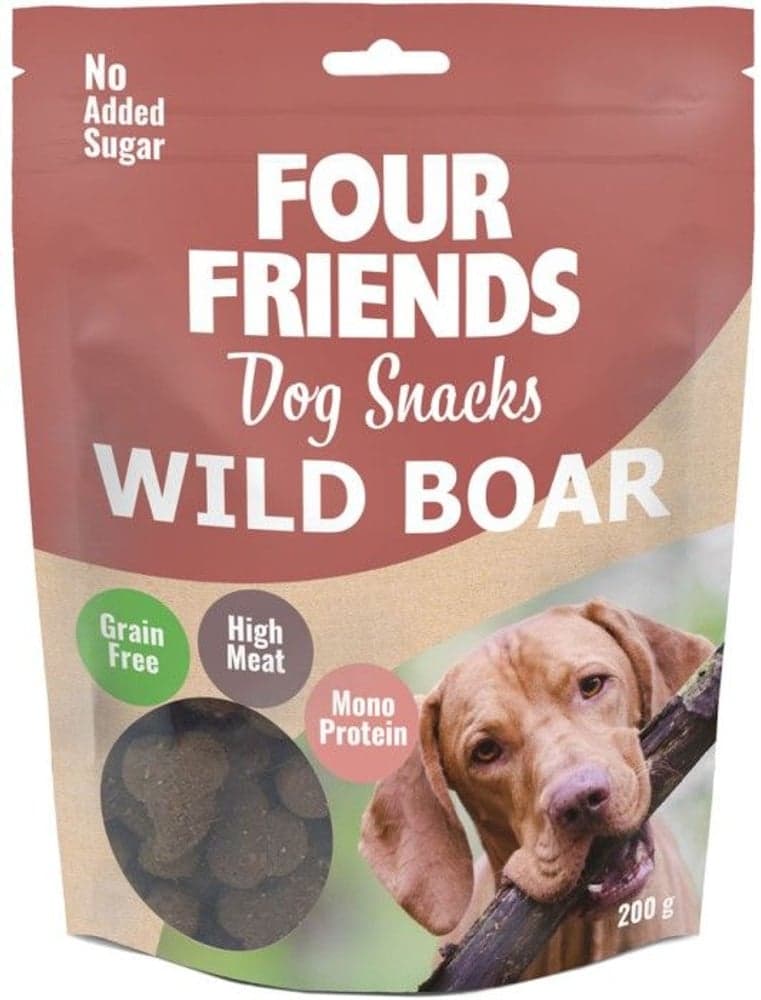 Dog Snacks Wild Boar koiran villisikaherkku, 200 g, view: 0