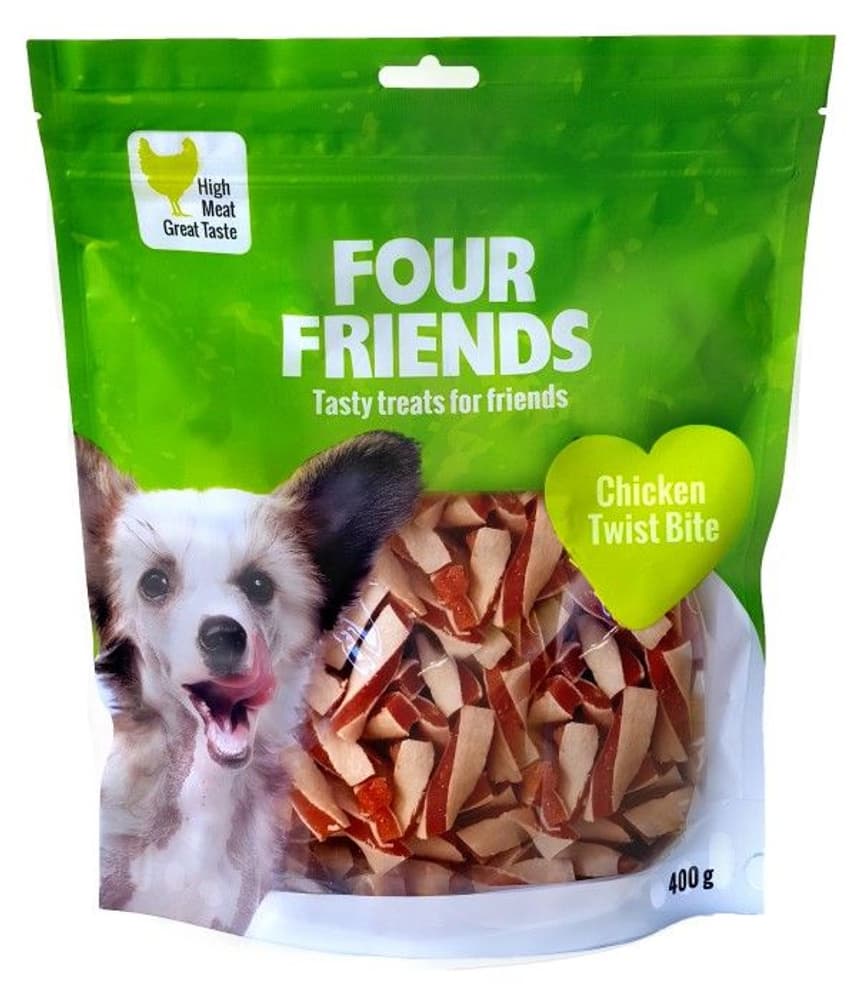 Koiranherkku Chicken Twist Bite 400g, view: 0