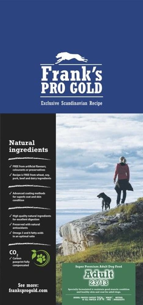 Franks Pro Gold Adult 15 kg koiranruoka, view: 0