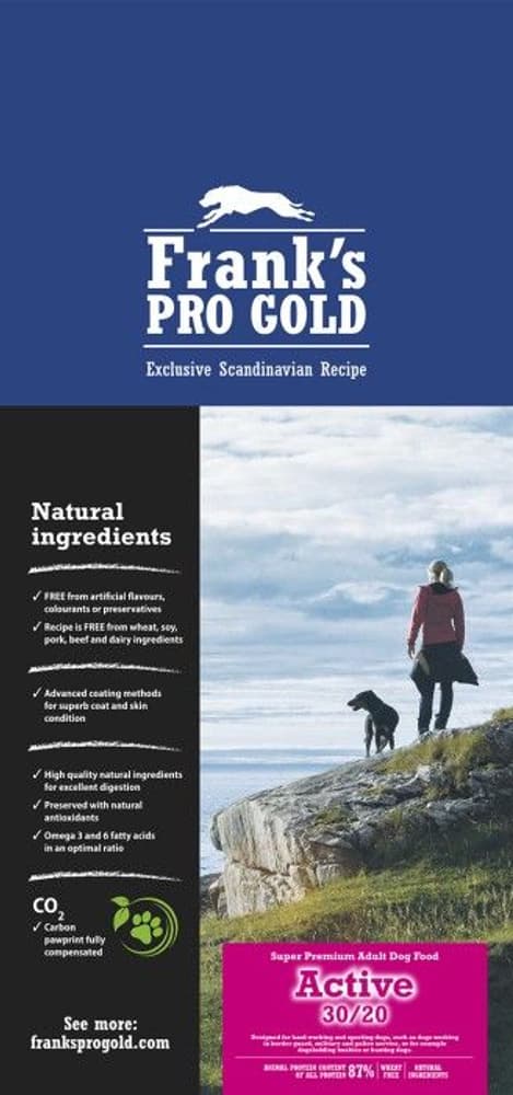 Franks Pro Gold Active 15 kg koiranruoka, view: 0