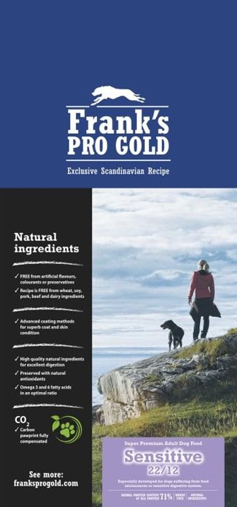 Franks Pro Gold Sensitive Kalkkuna & Riisi 15 kg, view: 0