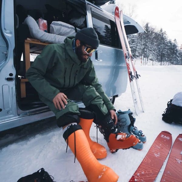 FUBUKI Niseko 3.0 talvisaappaat, oranssi, view: 4