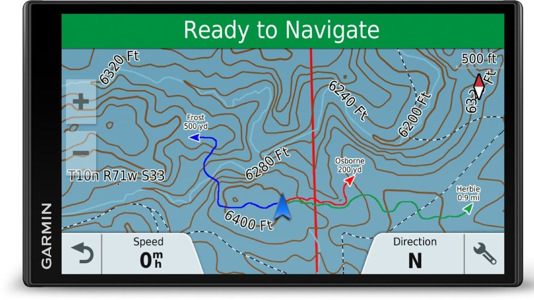 DriveTrack 71 EU -autonavigaattori, view: 1
