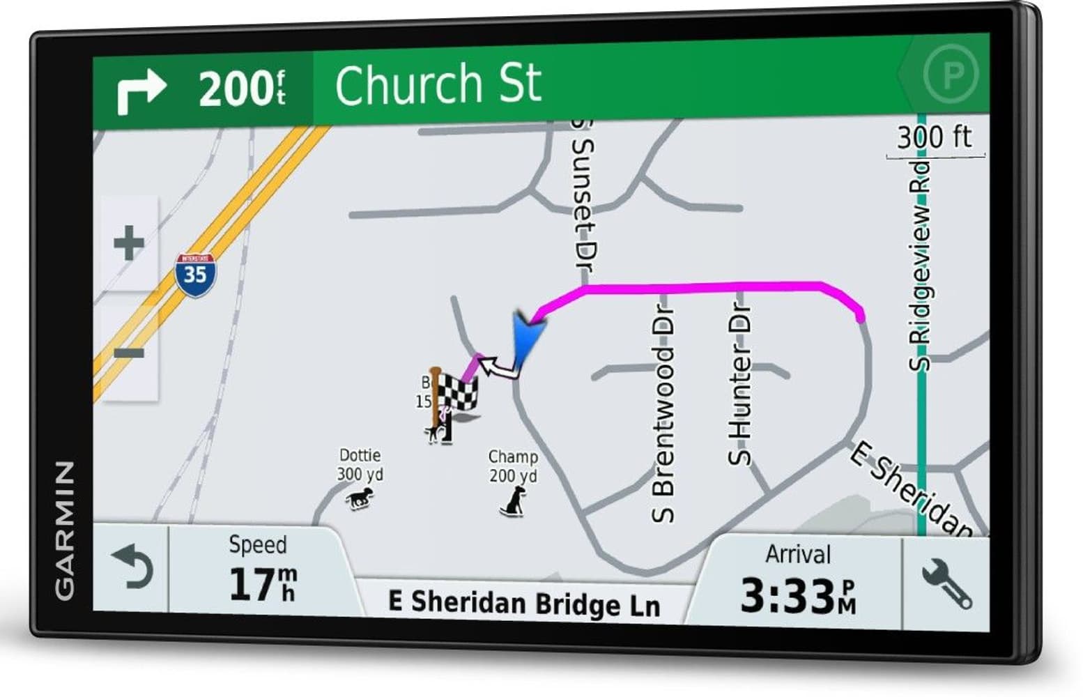 DriveTrack 71 EU -autonavigaattori, view: 3