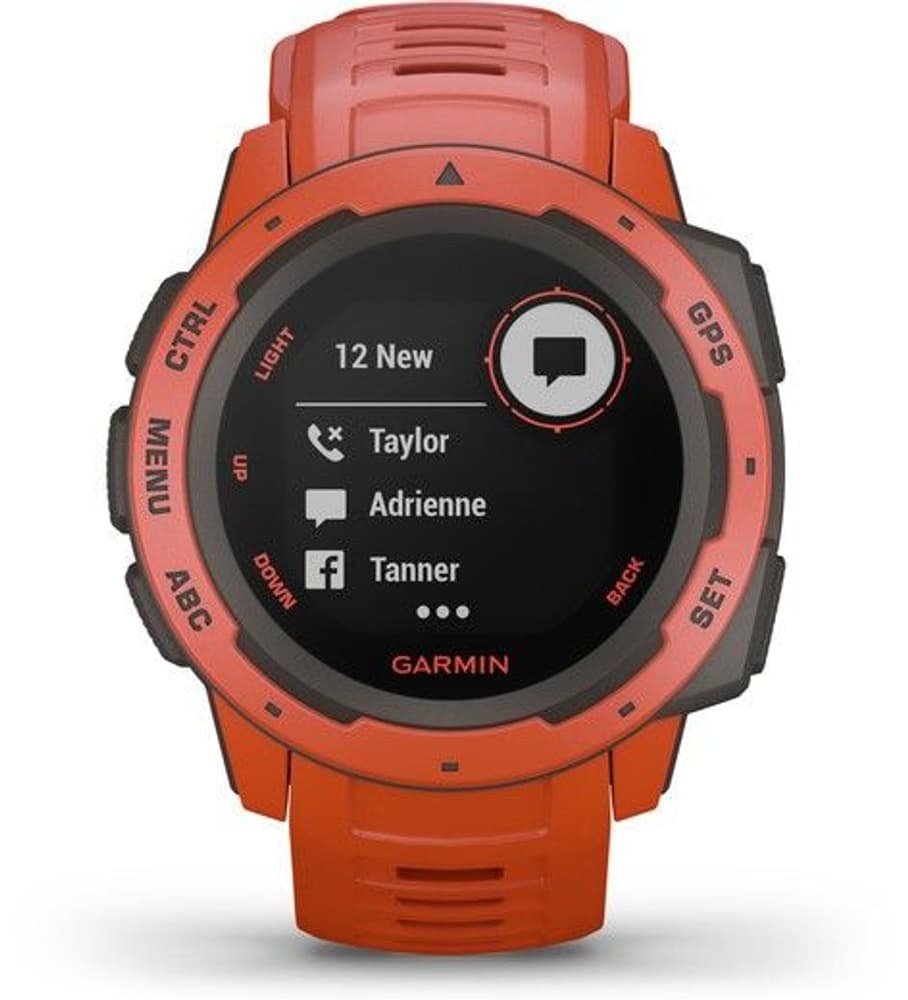 Instinct -GPS-kello, punainen, view: 4