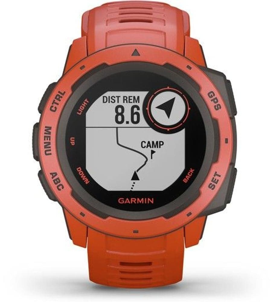 Instinct -GPS-kello, punainen, view: 7