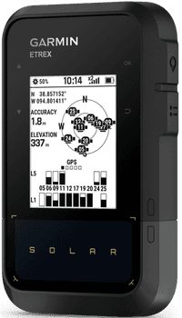 eTrex Solar käsinavigaattori aurinkokennolatauksella - view: 1