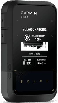 eTrex Solar käsinavigaattori aurinkokennolatauksella - view: 3