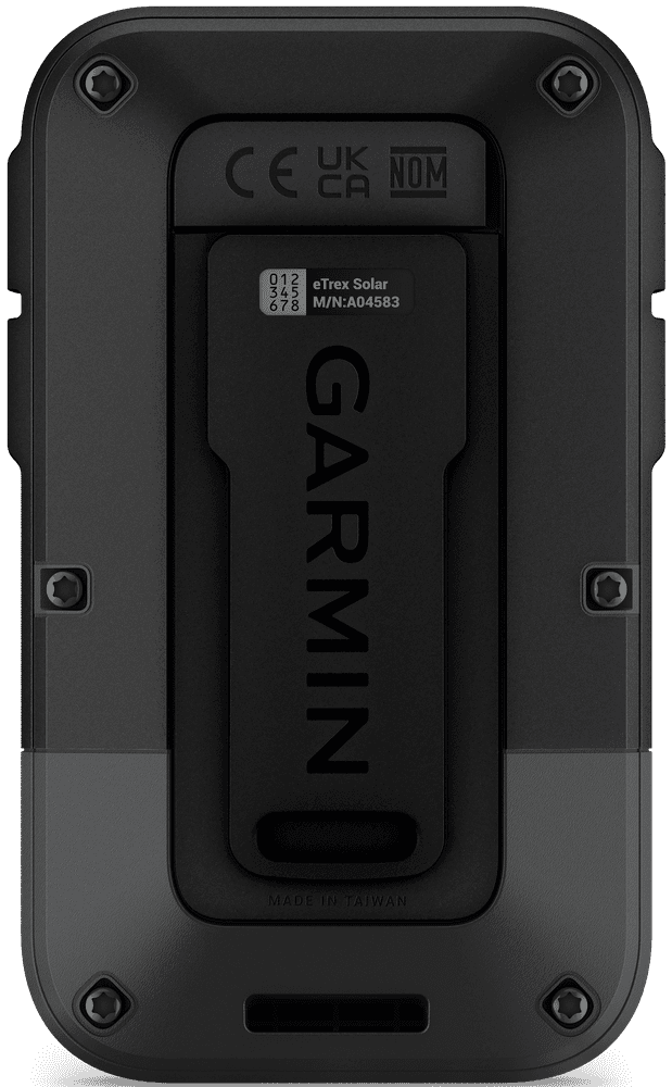 eTrex Solar käsinavigaattori aurinkokennolatauksella, view: 4