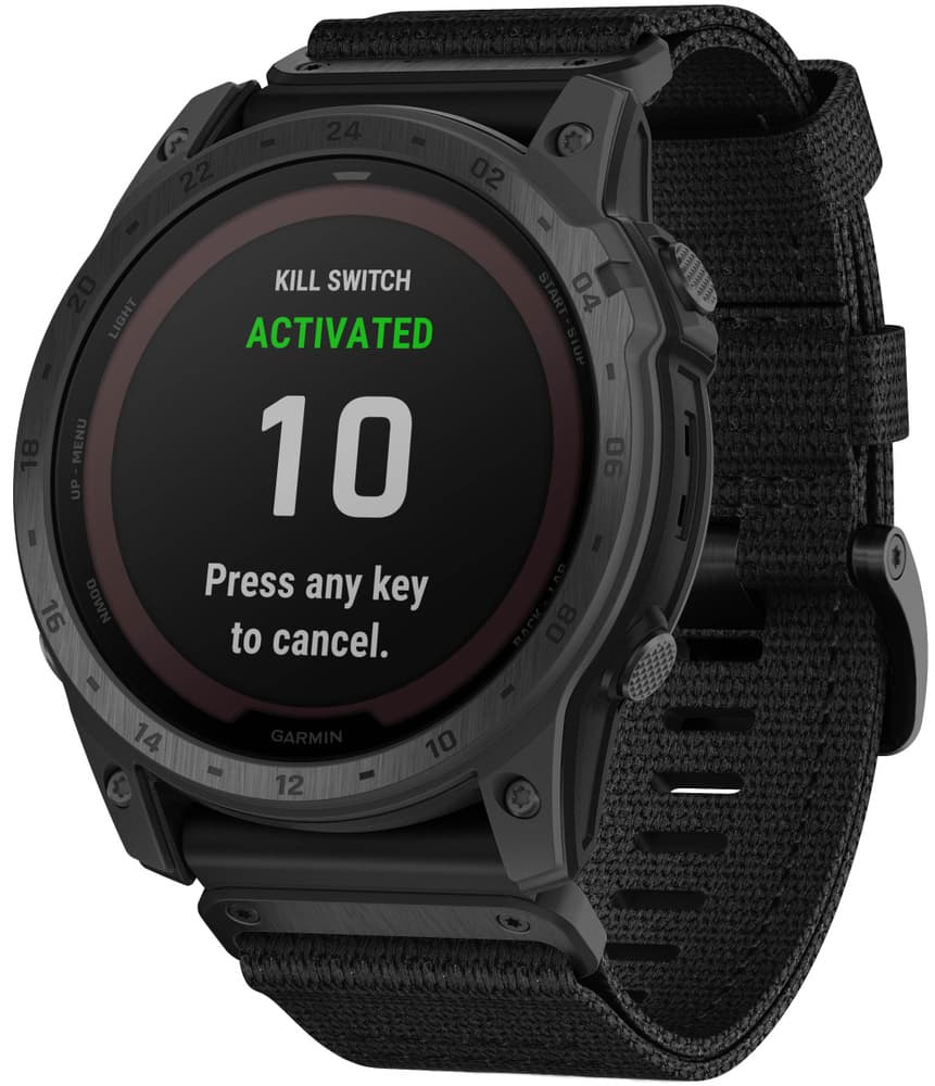 Tactix 7 Pro Solar -älykello, tummanharmaa (musta nailonhihna), view: 1