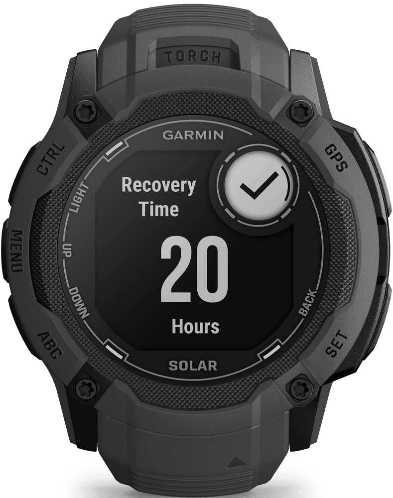 Instinct 2X Solar älykello, tummanharmaa, view: 4