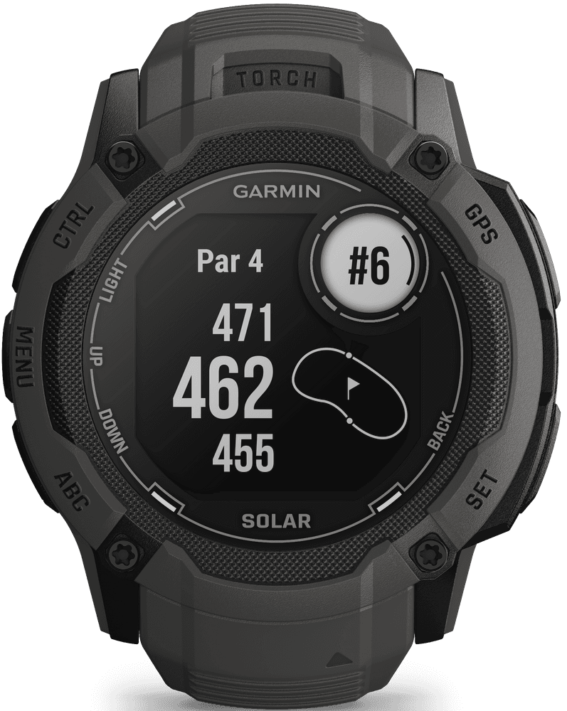 Instinct 2X Solar älykello, tummanharmaa, view: 15