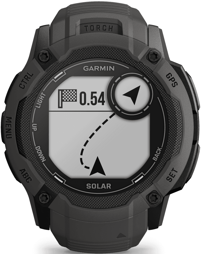 Instinct 2X Solar älykello, tummanharmaa, view: 6